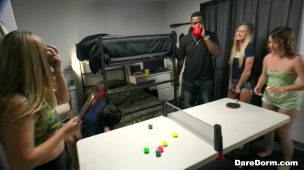 College girls having orgy party after some fun with ping pong in the dorm Porn Photo with Layla London, Brittney White, Avalon Heart naked