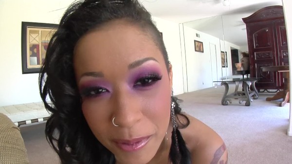 Facial Overload_Skin Diamond Hot Ebony Teen Gets Big Cum Facial