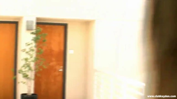 Kayden Kross fucks her lucky neighbor and takes a facial