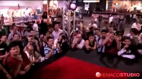 3 porn chicks playing with random guy from the crowd on a stage Porn Photo with Olga Cabaeva, Charlotte De Castille, Krystal Wallas naked