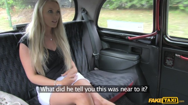 Fake Taxi - South African Blonde Nervously Accepts Cabbie's Sexual proposit Porn Photo with Taylor Shay naked