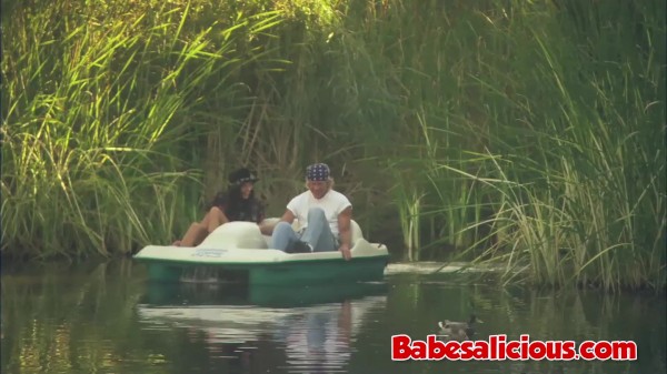 Outdoor Boat Fucking for Cute Couple