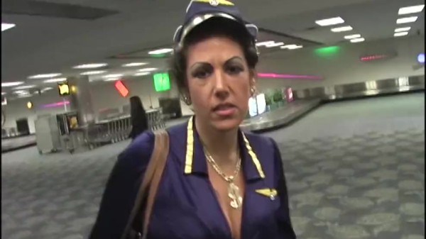 Cougar Stewardess Railed by Black Dick Porn Photo with  naked