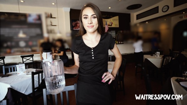 Waitress POV - Mackenzie Mace - Pizza Hussie Porn Photo with Mackenzie Mace naked