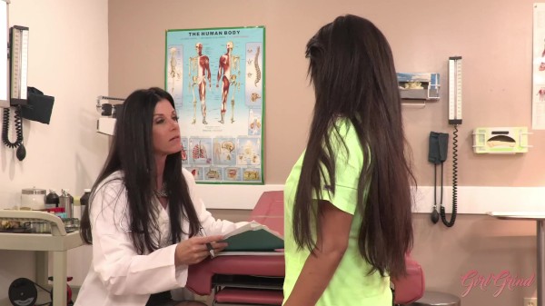 Girl Grind - Sexy doctor India Summer gives Priya Price a private examination