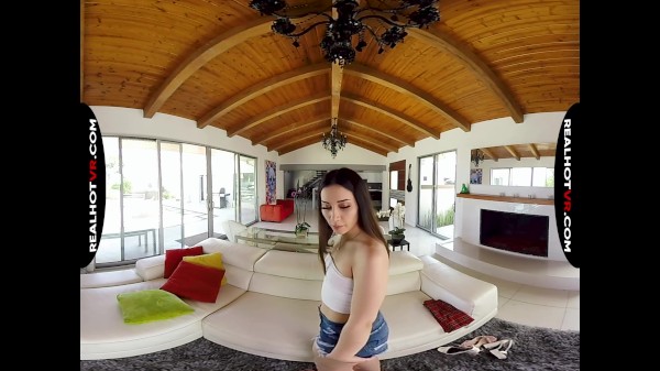 RealHotVR - Young Bubble Butt Schoolgirl Fucks Boyfriend's Dad For New Clothes Porn Photo with Aria  Lee naked