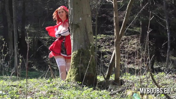 Huge natural tits Red Riding Hood by Alexsis Faye Porn Photo with Alexsis Faye naked