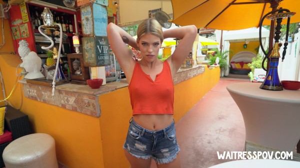 Waitress POV - Leah Lee - The Hooka Hookup Porn Photo with Leah Lee naked