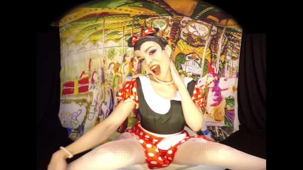 Bravo Models Cosplay 3D VR videos - 355 Rebecca Black - Minie Mouse costume Porn Photo with Rebeka Black naked