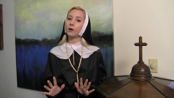 A religious experience with Step-Sister Odette - JOI