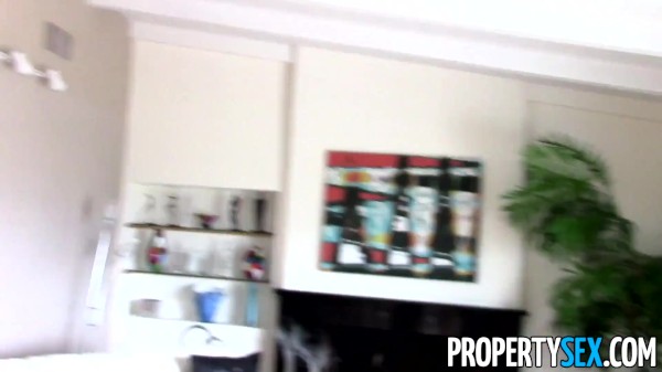 PropertySex - Gorgeous Blonde Agent Bangs Potential Home Buyer