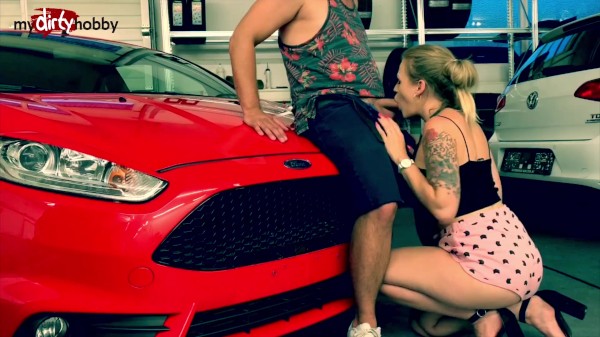 MyDirtyHobby- Gorgeous busty babe QueenKedi closed the deal for her new car Porn Photo with  naked