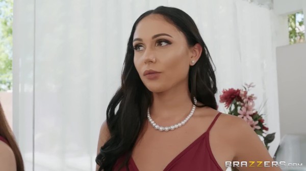 Brazzers - Hot bridesmaid Ariana Marie fucks the groom during his wedding