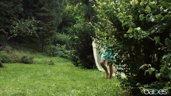 Babes - Alexis Crystal and Kristof Cale having some fun in the forest