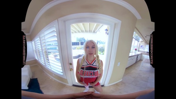 Skylar Vox Is A Big Titty Cheerleader