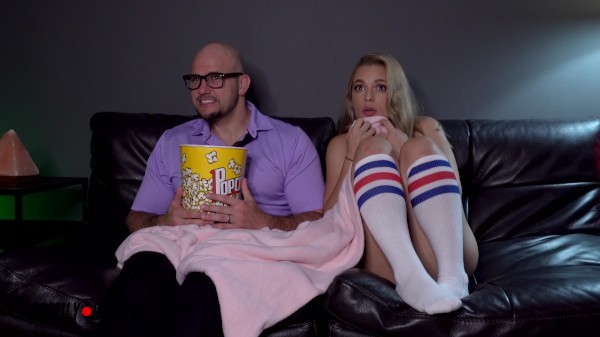 Sloan Harper FUCKS Her Step-Dad On MOVIE Night - Amateur Boxxx