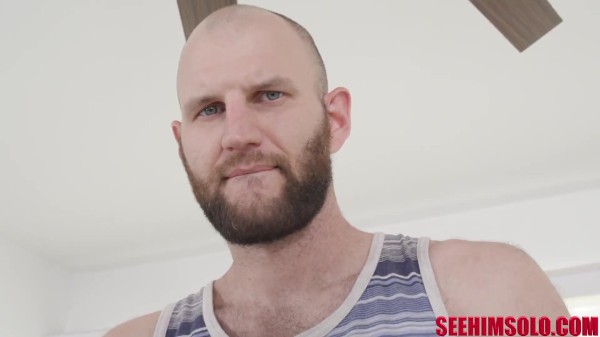 Bearded Beast Brian Omally Strokes His Thick Dick Porn Photo with  naked