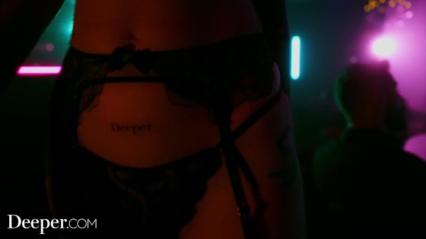 Deeper. Kayden and Kenna Fuck VIP in Strip Club Booth