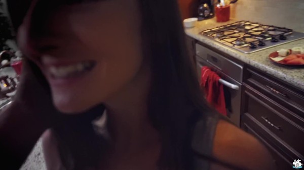 True Amateur - Alt Girl gets pounded by Hunk Bf in the Kitchen Porn Photo with Sam Shock naked