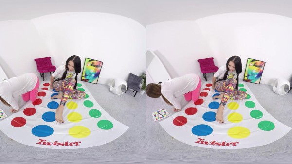 TmwVRnet - Hotties play strip twister