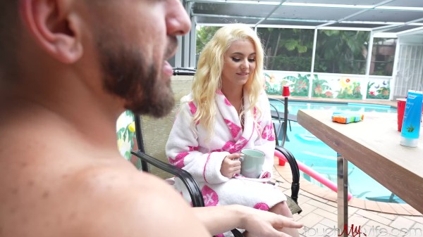 Slutty Wife Fucks Hubby's Friend & Talks Dirty - Aria banks -