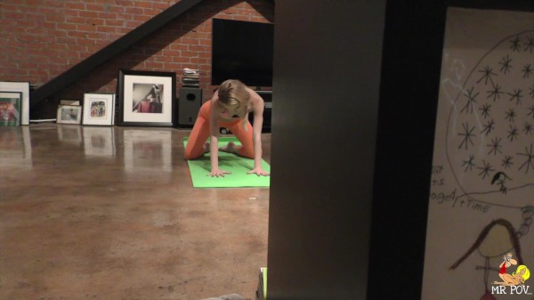 You must watch Alina West practice yoga and get sodomized!