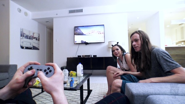 "Squirting Saved my Stepbrother" Video Game Addiction Intervention by Riley Jean Porn Photo with Riley Jean naked