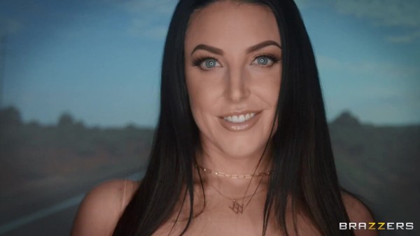 Brazzers - Hot Busty Babe Angela White Walks Towards Small Hands While Bouncing Her Natural Tits Porn Photo with Angela White, Small Hands naked