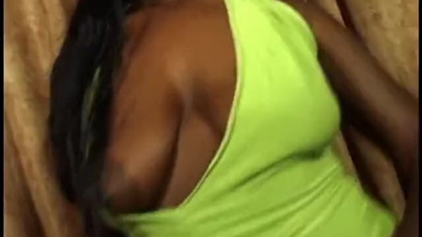 Nice ass black babes in bed gets cum after riding hot black cock