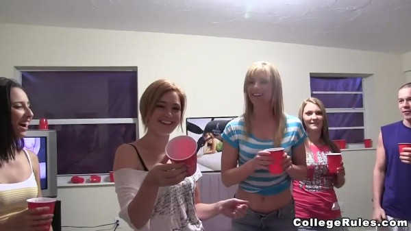 COLLEGE RULES - Wild Night With Jodie Taylor, Madisin Blaze, Jessica Heart And Other Horny Teens