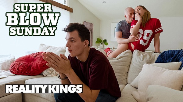 REALITY KINGS - It's So Hard For Lucy Doll To Stay Loyal To Her Bf When He’s Watching The Super Bowl Porn Photo with Lucy Doll, Zac Wild naked