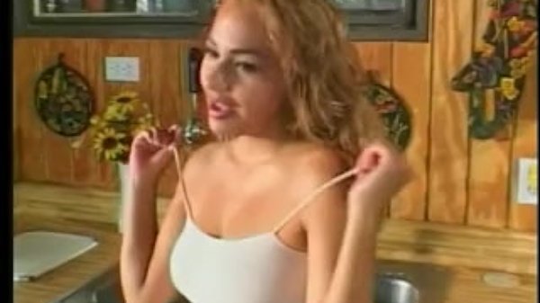 Latina babe gets fucked in the kitchen Porn Photo with  naked