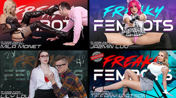 Hot Sex Robots Tiffany Watson, Jazmin Luv, Lily Lou, Charma Kelly & More - TeamSkeet Compilation