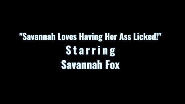 Savannah Fox Loves Having Her Ass Licked!  AllAnalAllTheTime Porn Photo with  naked